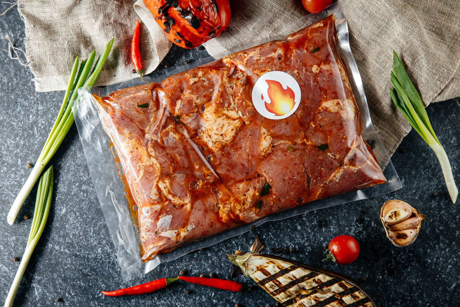 Шашлык из свиной шеи